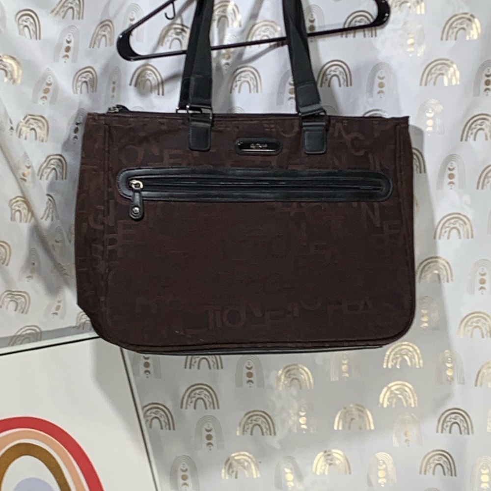 Kenneth Cole Reaction Dark Brown Laptop Bag